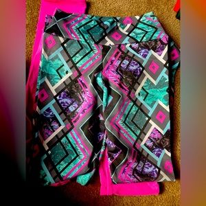 Multi color leggins
